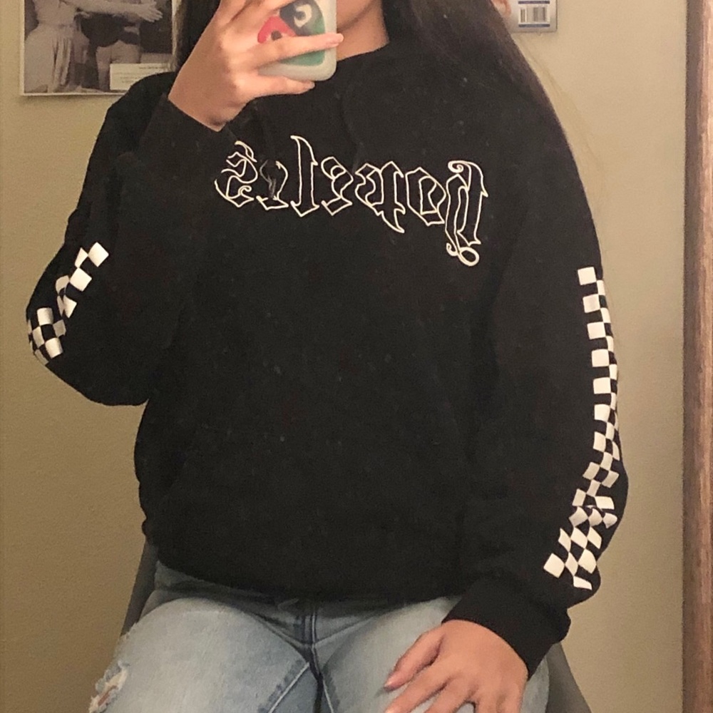 Black hoodie